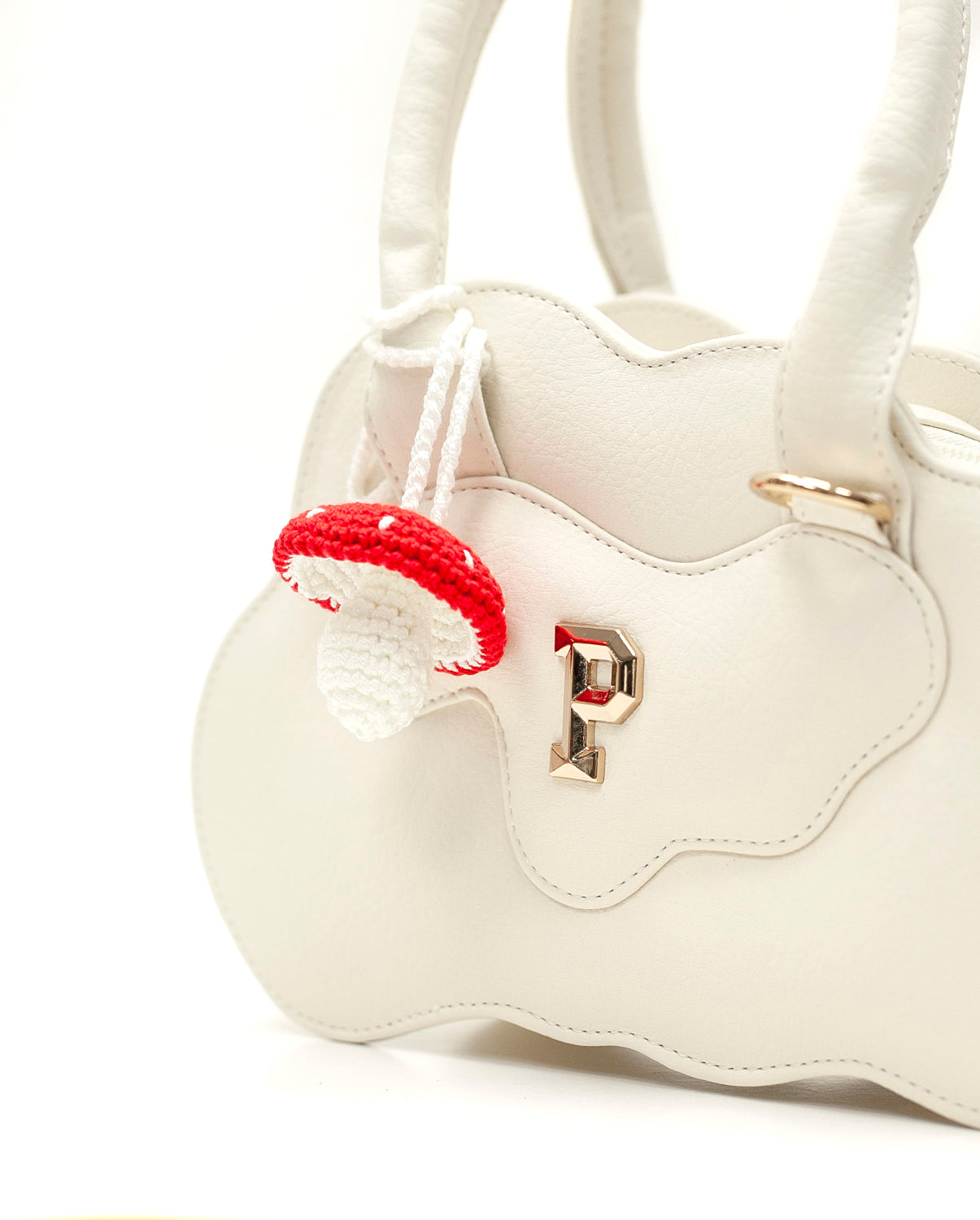 Charm Hongos Rojo Crochet