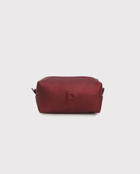 Small Garnet Patch Cosmetic Bag