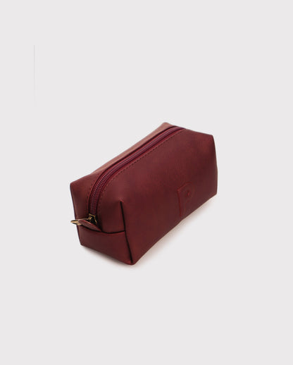Small Garnet Patch Cosmetic Bag