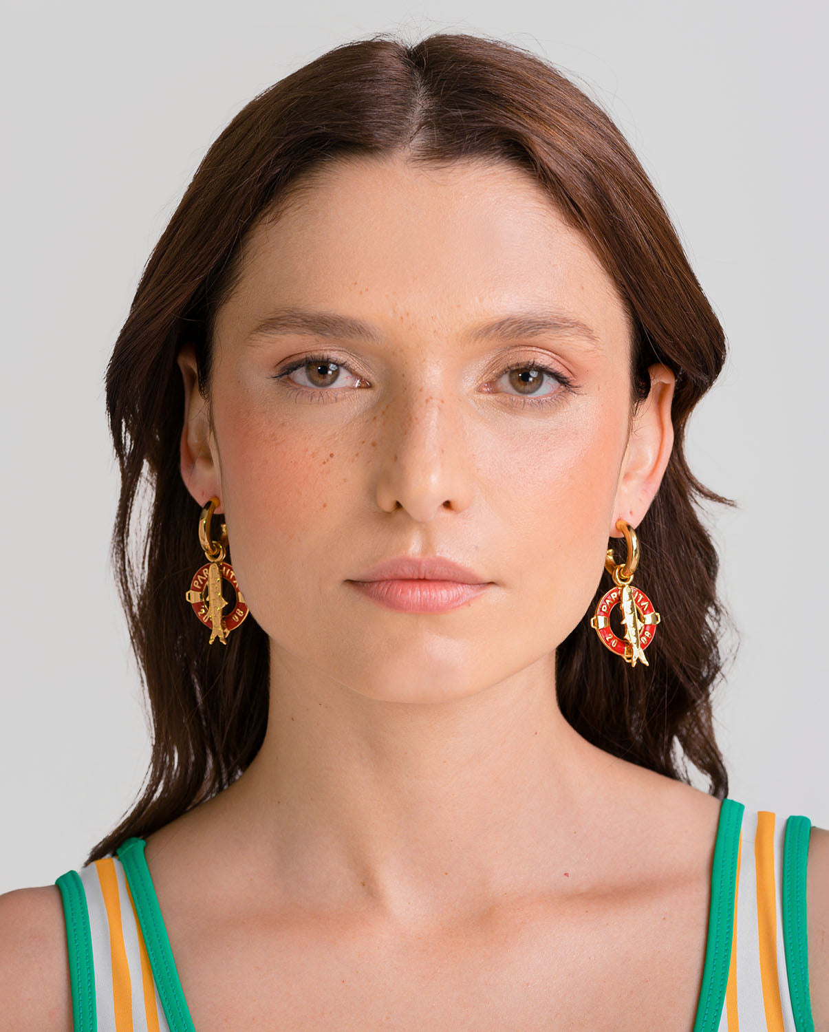 Set x3 Candongas Capri Dorado