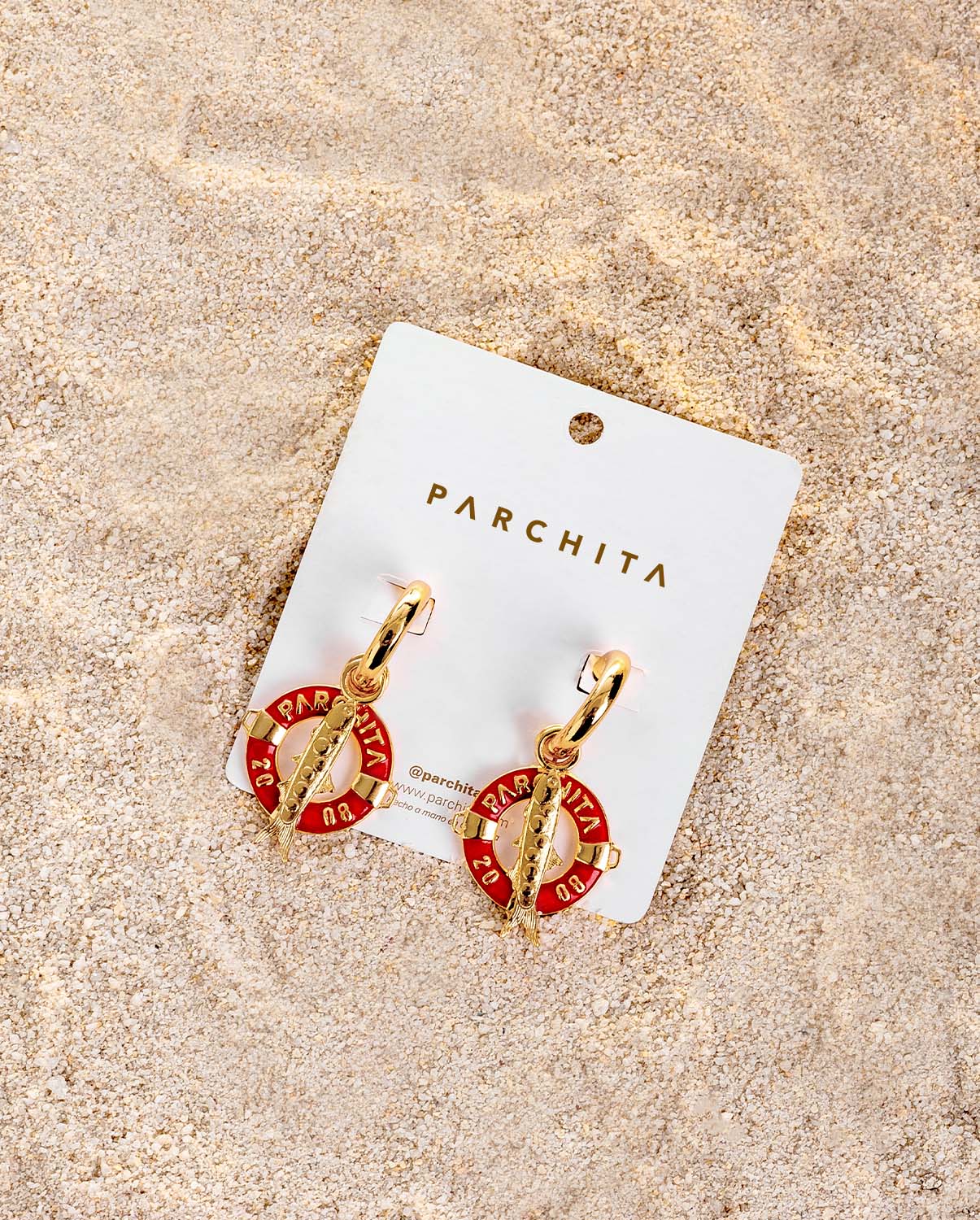 Set x3 Candongas Capri Dorado