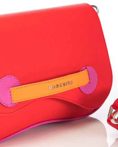 Cartera Petra Rojo