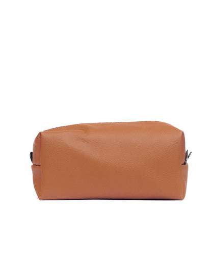 Cosmetiquera Parcha Camel Pequeña
