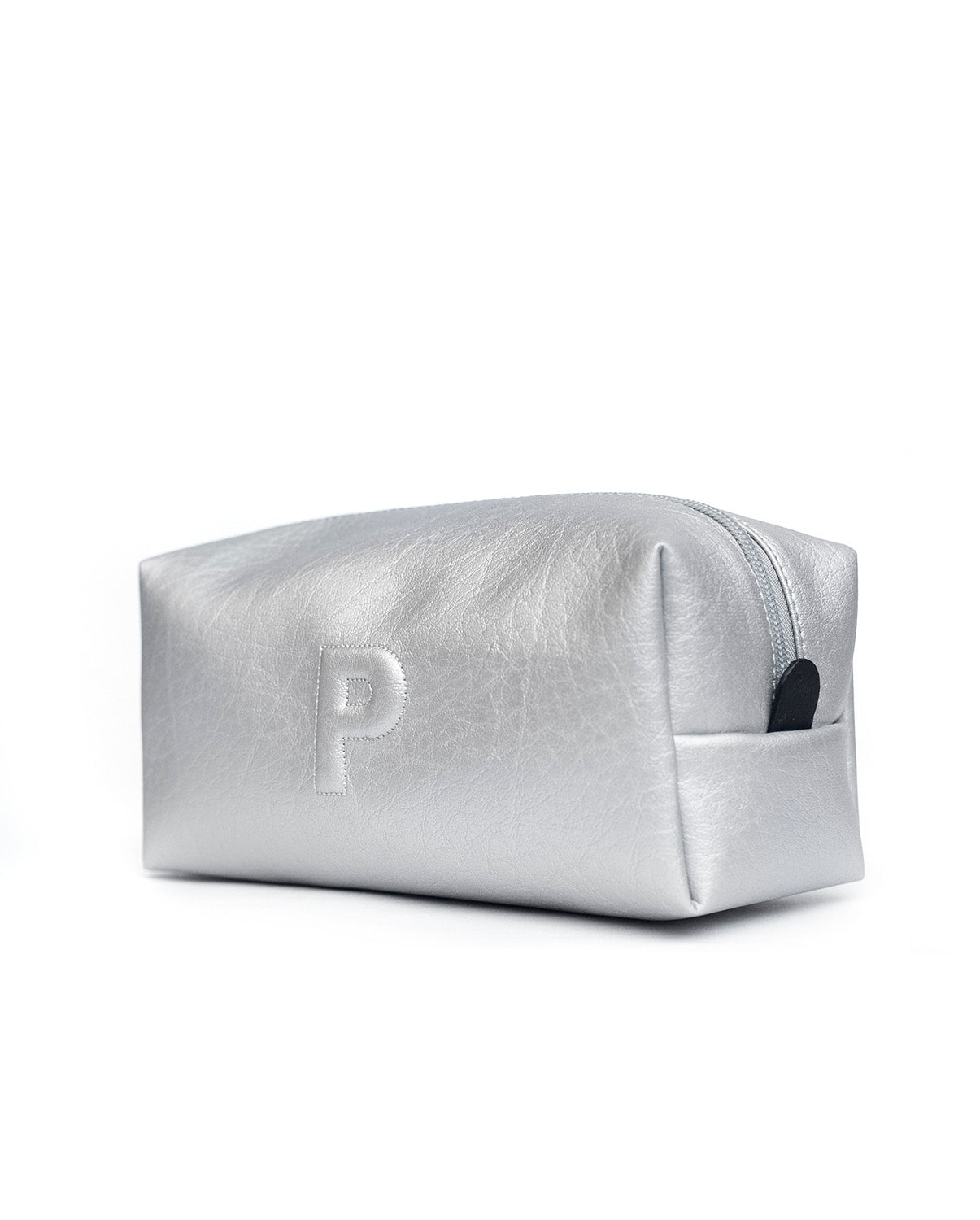 Cosmetiquera Parcha Plata Grande
