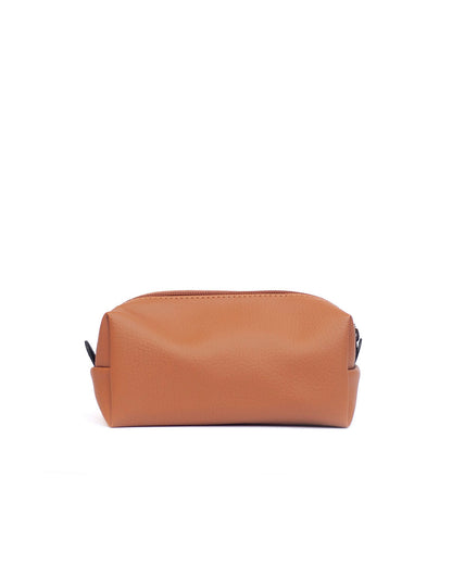 Cosmetiquera Parcha Camel Pequeña