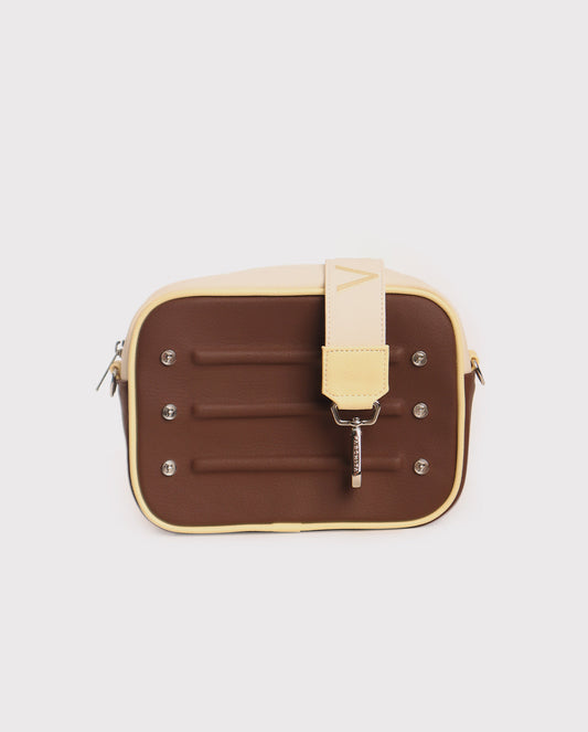 Nuba Strap Embroidered Crossbody Bag
