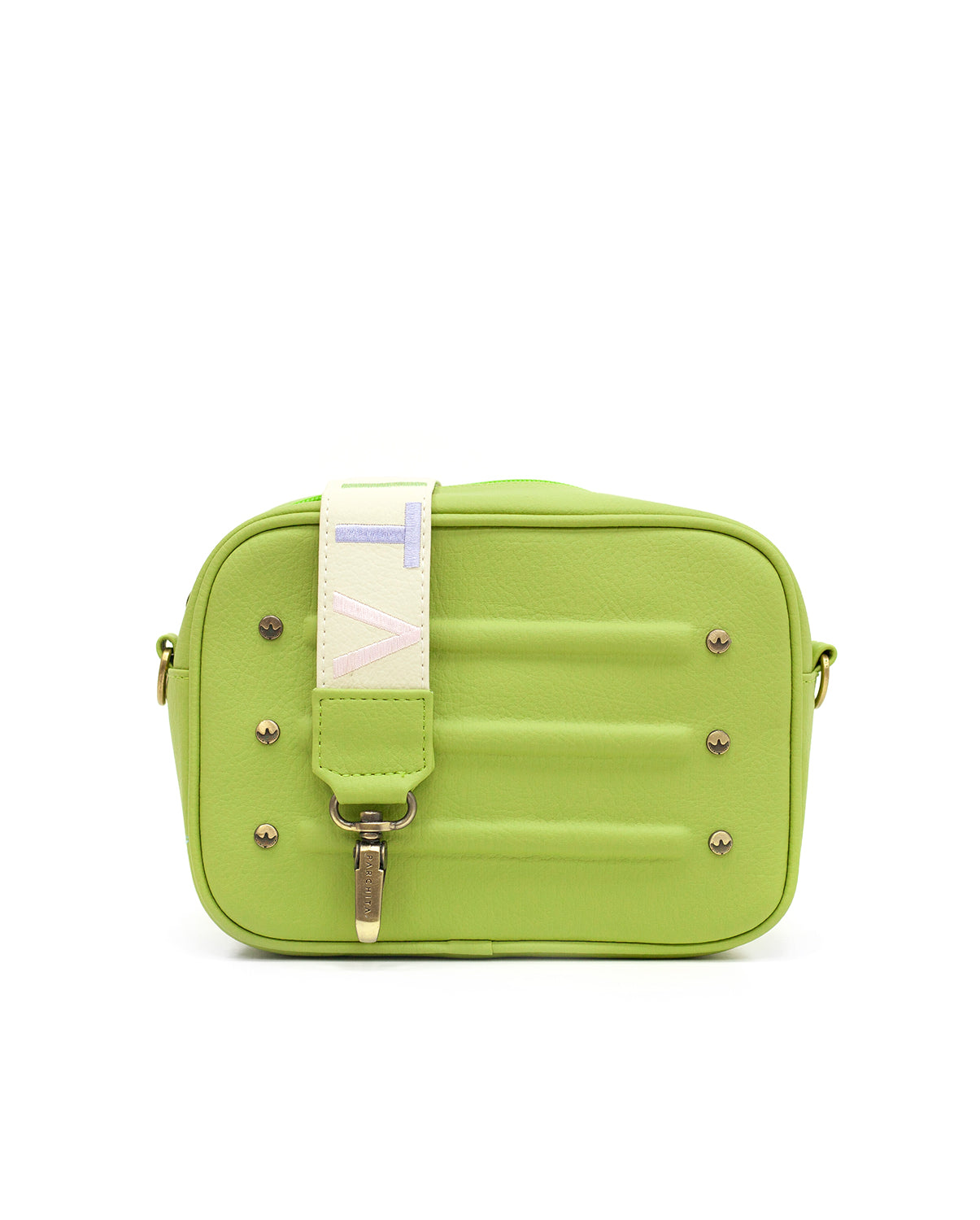 Nuba Strap Embroidered Shoulder Bag P