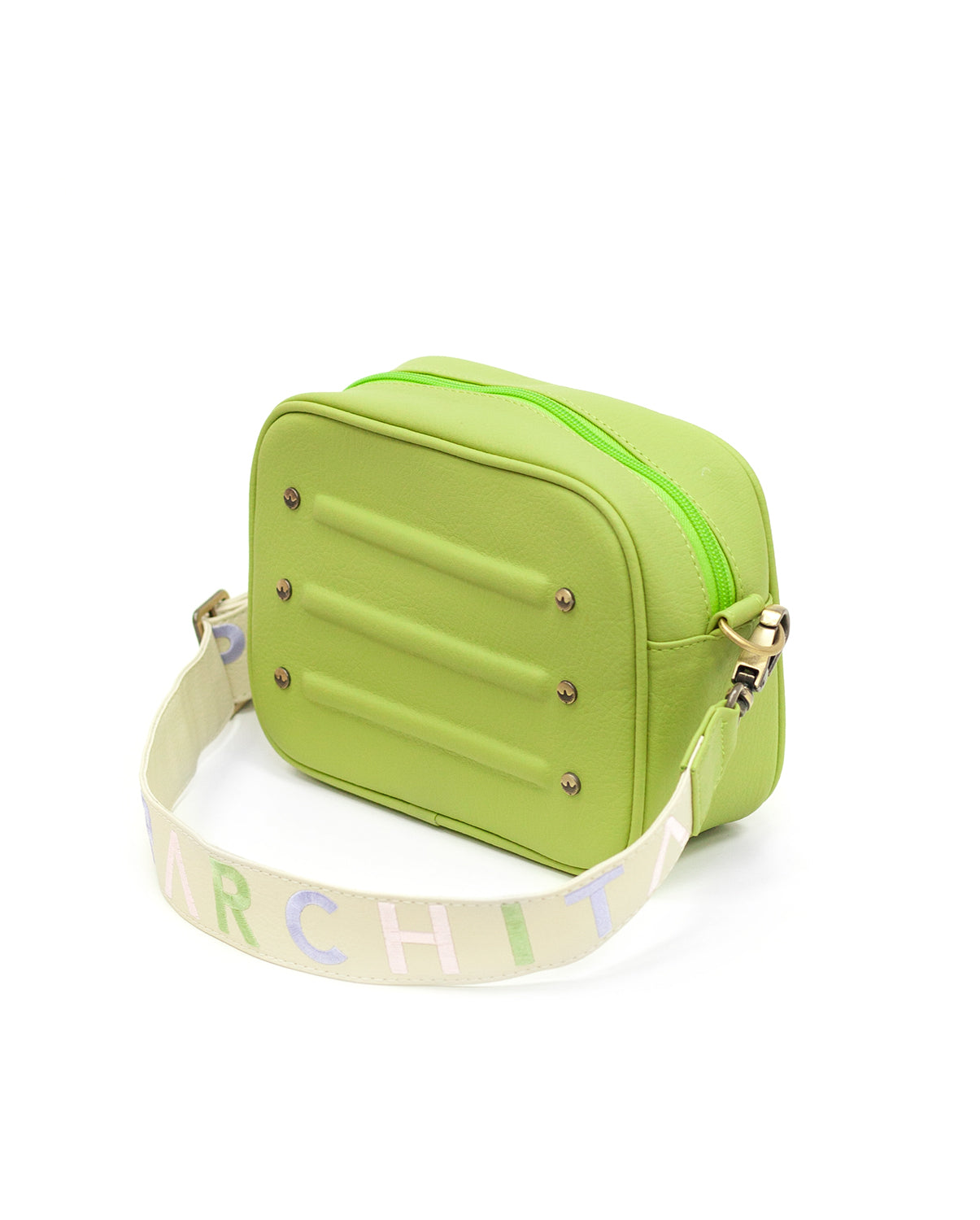 Nuba Strap Embroidered Shoulder Bag P