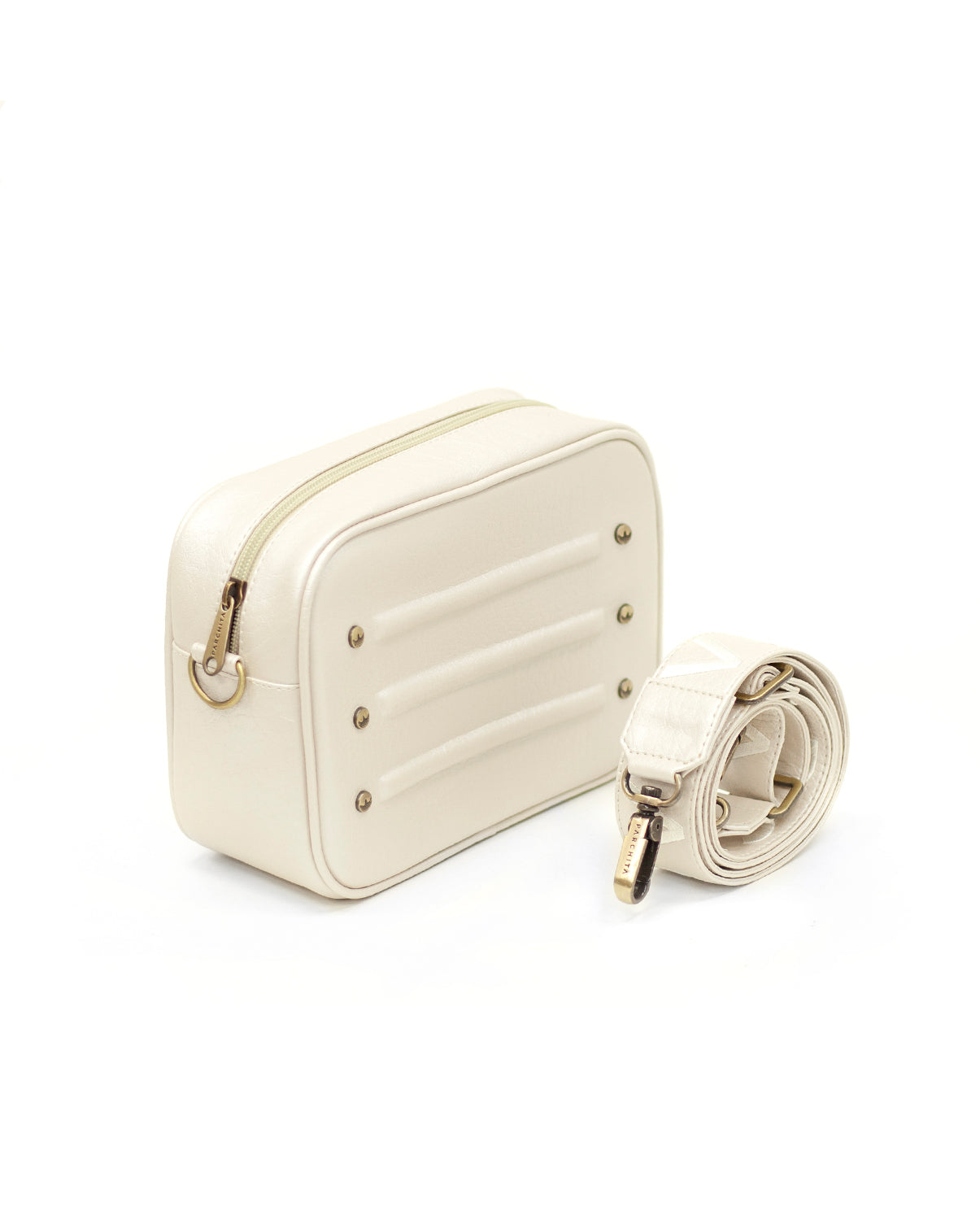 Nuba Strap Embroidered Shoulder Bag P