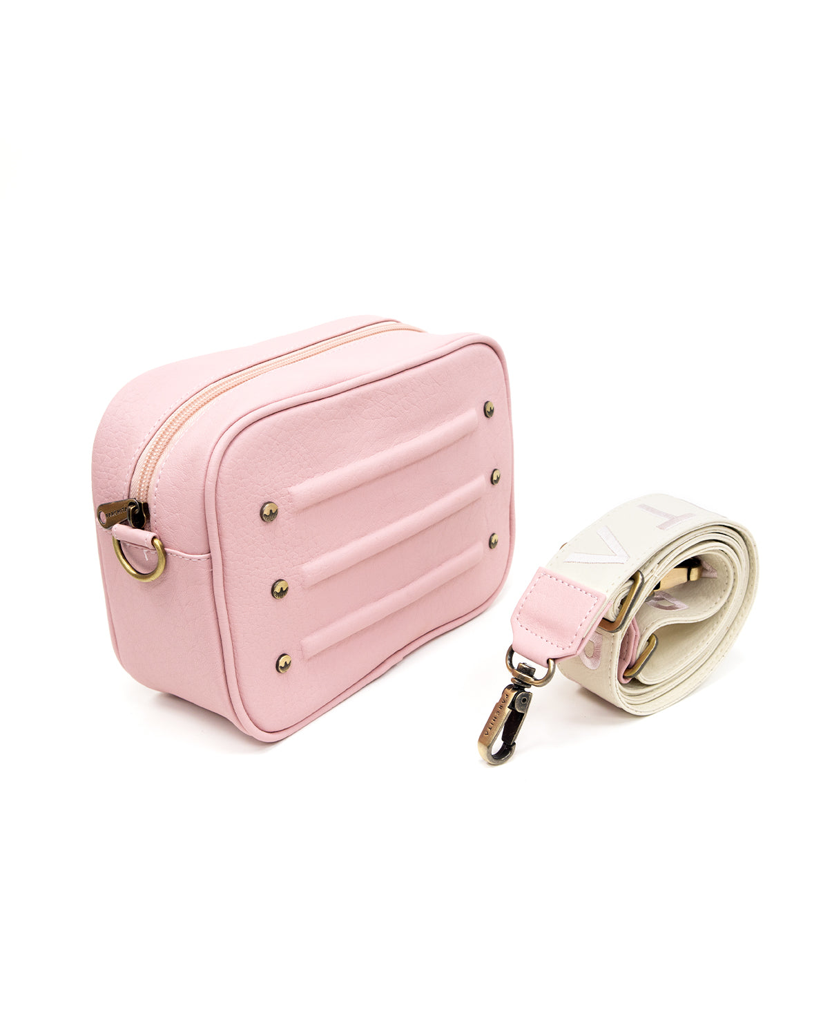 Nuba Strap Embroidered Shoulder Bag P