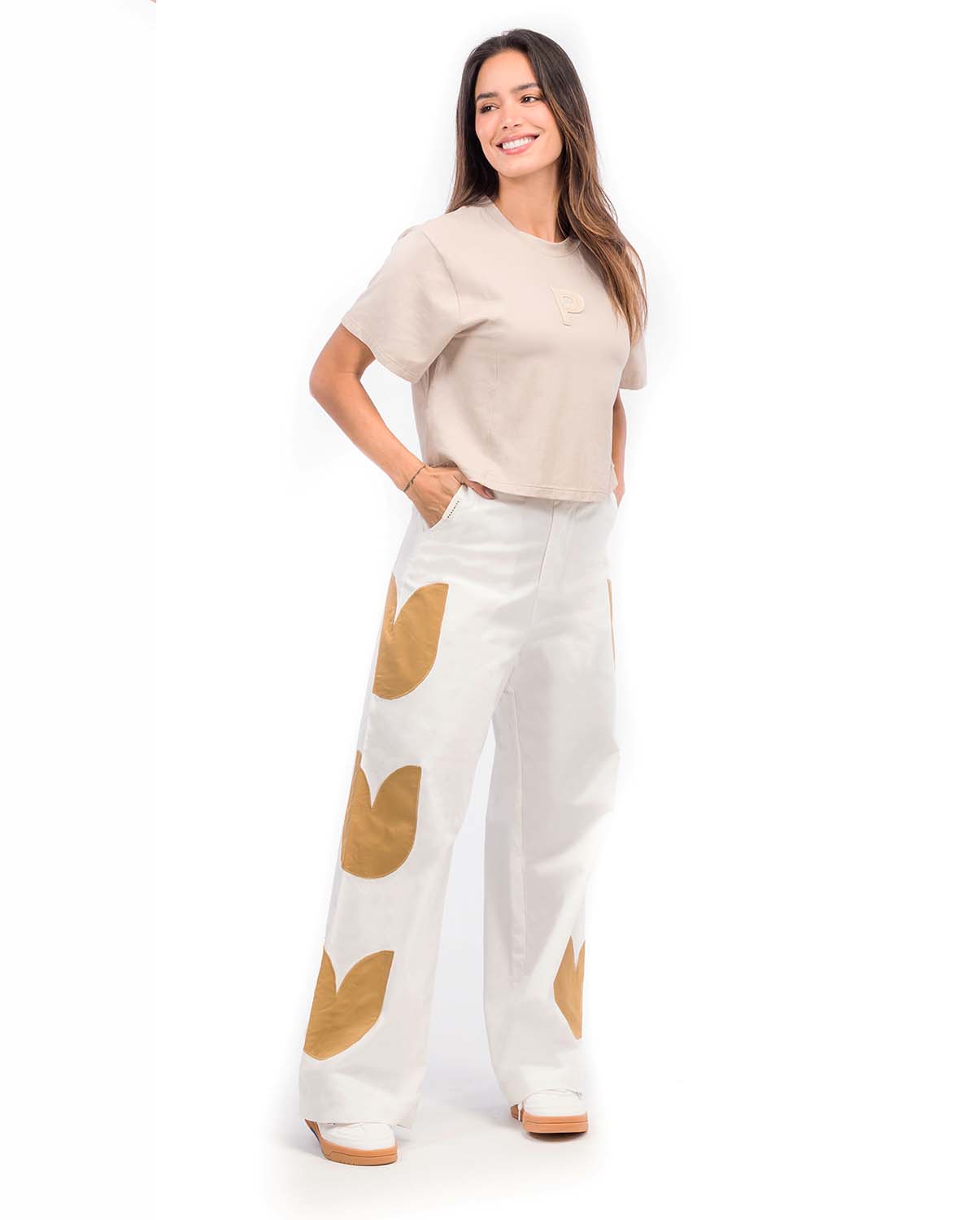 Crop Top Wind Beige